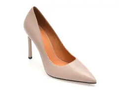 Pantofi eleganti EPICA bej, E19070, din piele naturala imagine