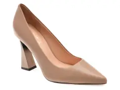 Pantofi eleganti EPICA gri, 9649835, din piele naturala imagine