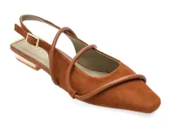 Pantofi eleganti EPICA maro, 16028, din piele intoarsa imagine