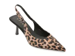 Pantofi eleganti EPICA maro, 26P2061, din material textil imagine