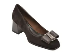 Pantofi eleganti EPICA maro, 763M6, din piele intoarsa imagine