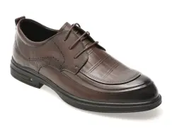 Pantofi eleganti EPICA maro, 8820, din piele naturala imagine