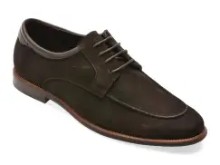 Pantofi eleganti EPICA maro, X180112, din piele intoarsa imagine