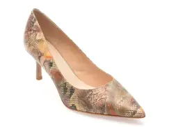 Pantofi eleganti EPICA multicolor, E76, din piele naturala imagine