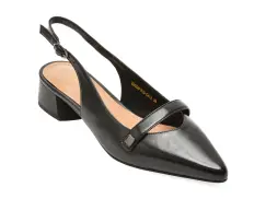 Pantofi eleganti EPICA negri, 22461S, din piele naturala imagine