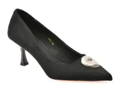 Pantofi eleganti EPICA negri, 3601, din piele naturala imagine