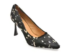 Pantofi eleganti EPICA negri, 5L106, din piele naturala imagine