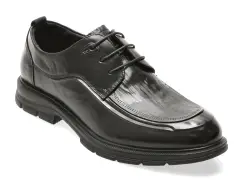 Pantofi eleganti EPICA negri, AH01N, din piele naturala imagine