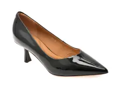 Pantofi eleganti EPICA negri, D05555, din piele naturala lacuita imagine