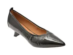 Pantofi eleganti EPICA negri, D76363, din piele naturala lacuita imagine