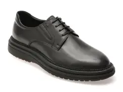 Pantofi eleganti EPICA negri, J3610, din piele naturala imagine