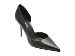 Pantofi eleganti EPICA PREMIUM negri, 25255, din piele naturala imagine