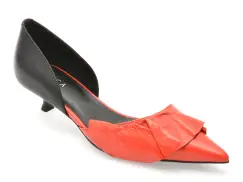 Pantofi eleganti EPICA rosii, 4F5011, din piele naturala imagine