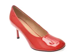 Pantofi eleganti EPICA rosii, 5507, din piele naturala lacuita imagine