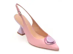 Pantofi eleganti EPICA roz, 1119841, din piele naturala imagine