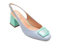 Pantofi eleganti FLAVIA PASSINI albastri, 1157644, din piele naturala imagine