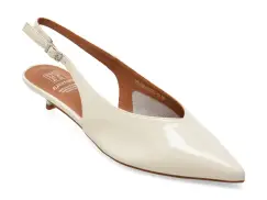 Pantofi eleganti FLAVIA PASSINI albi, PT1682, din piele naturala lacuita imagine