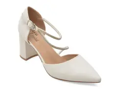 Pantofi eleganti FLAVIA PASSINI albi, V1822, din piele naturala imagine