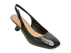 Pantofi eleganti FLAVIA PASSINI negri, JH09, din piele naturala lacuita imagine