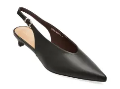 Pantofi eleganti FLAVIA PASSINI negri, PE3120, din piele naturala imagine