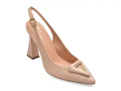 Pantofi eleganti FLAVIA PASSINI nude, 1152835, din piele naturala imagine