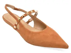 Pantofi eleganti GOLD DEER maro, 432120, din piele intoarsa imagine