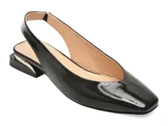Pantofi eleganti GOLD DEER negri, 3203024, din piele naturala lacuita imagine
