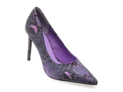 Pantofi eleganti GRYXX mov, 1072, din material textil imagine