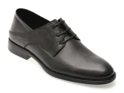 Pantofi eleganti GRYXX negri, WH133, din piele naturala imagine