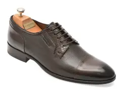Pantofi eleganti LE COLONEL maro, 327118, din piele naturala imagine