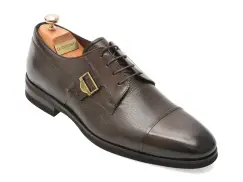 Pantofi eleganti LE COLONEL maro, 484110, din piele naturala imagine