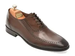 Pantofi eleganti LE COLONEL maro, 487113, din piele naturala imagine