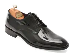 Pantofi eleganti LE COLONEL negri, 49817, din piele naturala lacuita imagine