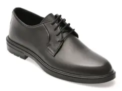 Pantofi eleganti OTTER negri, A606, din piele naturala imagine