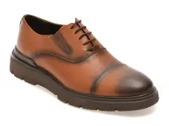Pantofi eleganti RELAX maro, 8316, din piele naturala imagine