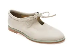 Pantofi EPICA albi, 165115, din piele naturala imagine