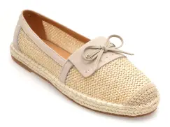 Pantofi EPICA bej, 2515, din material textil imagine