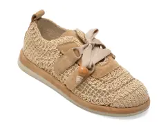 Pantofi EPICA bej, 3432613, din material textil imagine
