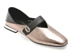 Pantofi EPICA gri, 2946, din piele naturala imagine