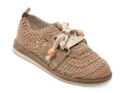 Pantofi EPICA gri, 3432613, din material textil imagine