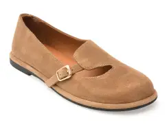 Pantofi EPICA maro, 1614033, din piele intoarsa imagine