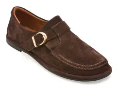 Pantofi EPICA maro, 2184038, din piele intoarsa imagine