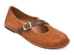 Pantofi EPICA maro, 2184053, din piele intoarsa imagine