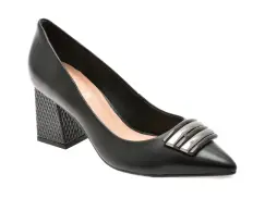 Pantofi EPICA negri, 1131665, din piele naturala lacuita imagine