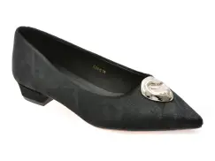 Pantofi EPICA negri, 3308, din piele naturala imagine