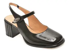 Pantofi EPICA negri, 6020445, din piele naturala lacuita imagine