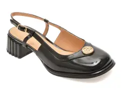 Pantofi EPICA negri, 6020492, din piele naturala lacuita imagine