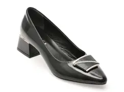 Pantofi EPICA negri, 619230, din piele naturala lacuita imagine
