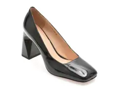 Pantofi EPICA negri, 71822, din piele naturala lacuita imagine