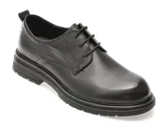 Pantofi EPICA negri, 9755, din piele naturala imagine